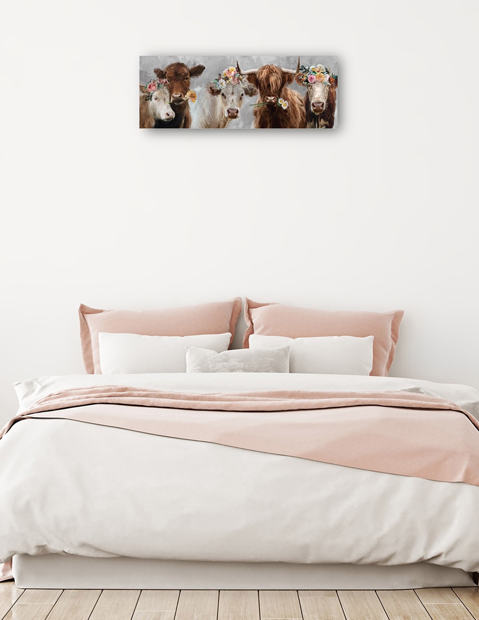 Cuadro decorativo Revisión de Moo técnica mixta Animales Domésticos 2