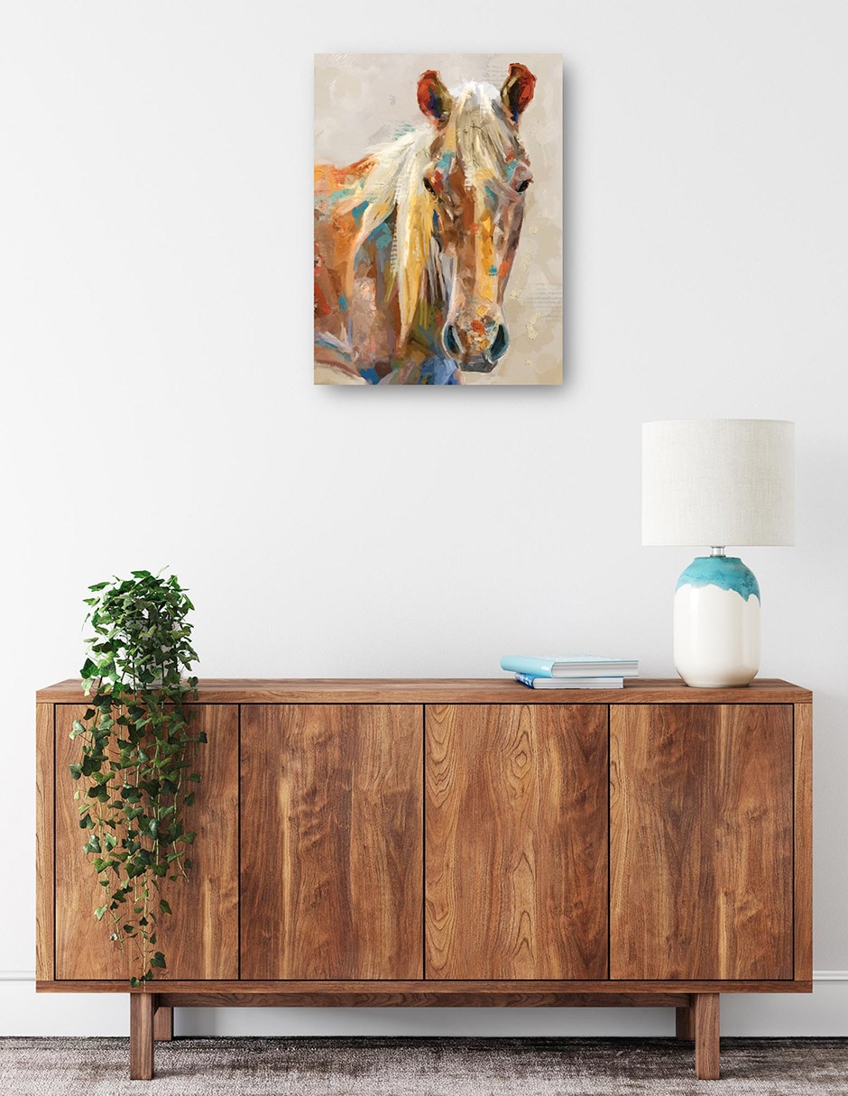 Cuadro decorativo técnica mixta Animales Domésticos 2