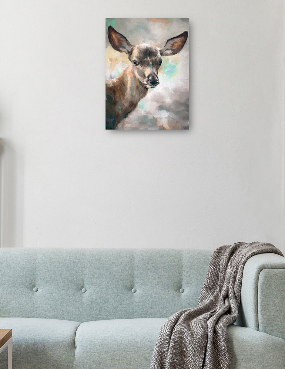 Cuadro decorativo técnica mixta Vida Silvestre 2