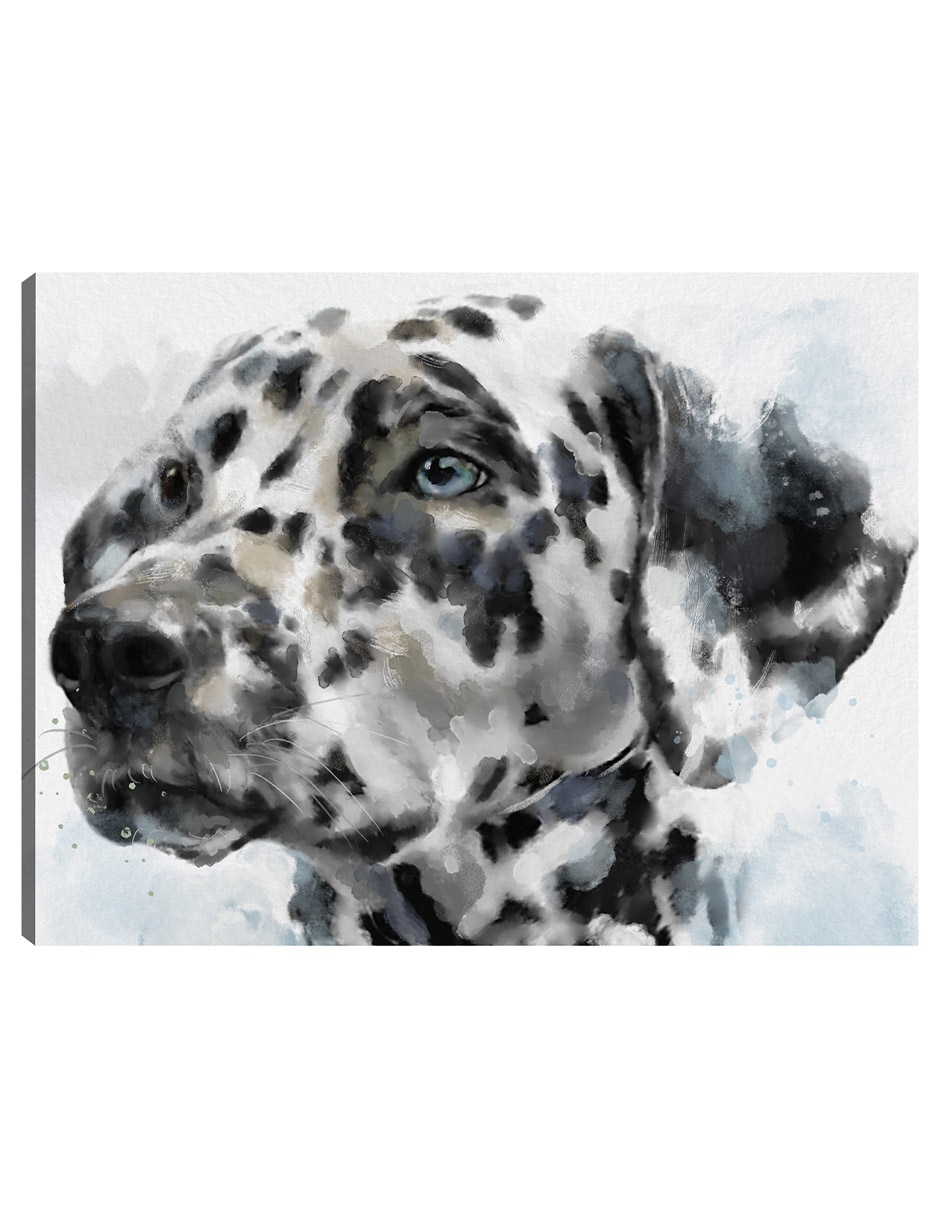 Cuadro decorativo Sabuesos de galería IV técnica mixta Animales Domésticos