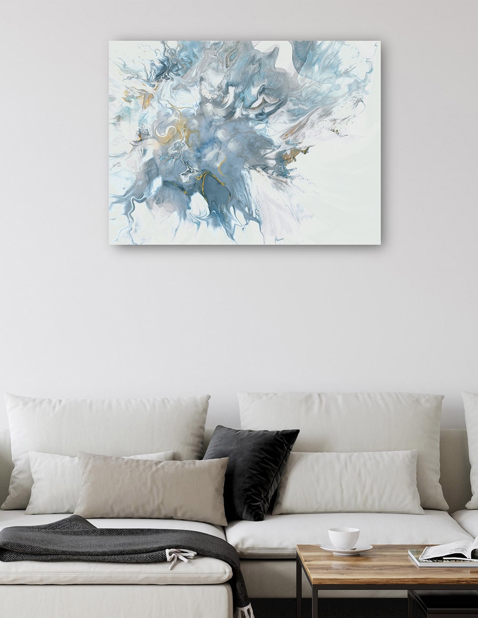 Cuadro decorativo Simpático I técnica mixta Formas 5