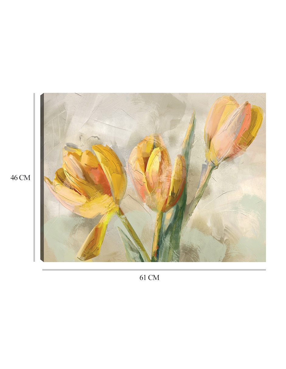 Cuadro decorativo Simplemente primavera técnica mixta Floración 2