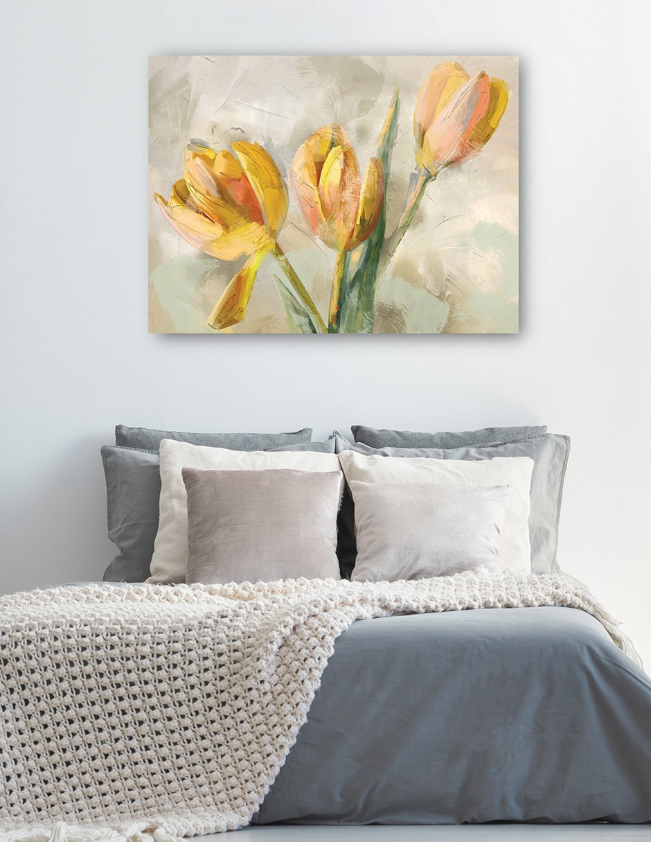 Cuadro decorativo Simplemente primavera técnica mixta Floración 5