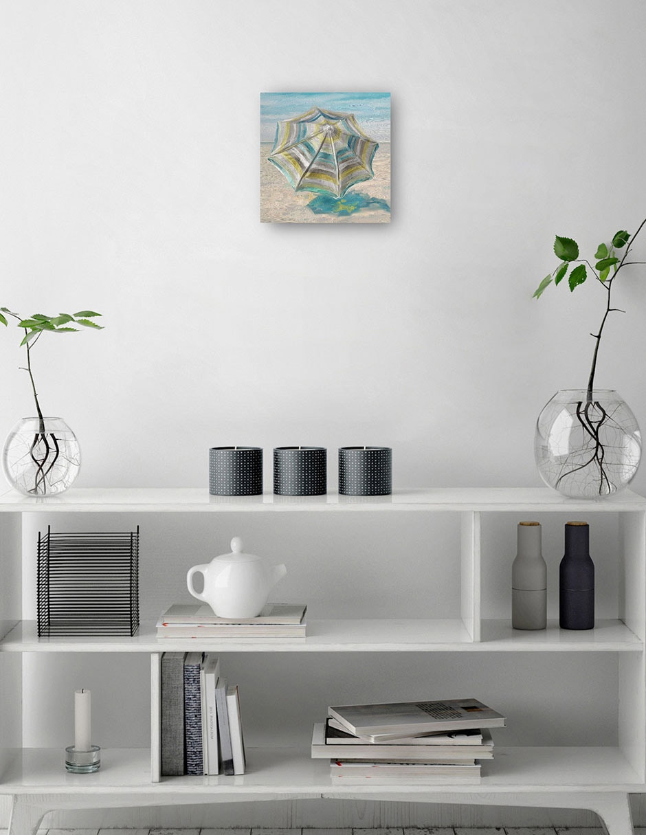 Cuadro decorativo Sombra perfecta técnica mixta Playas 2