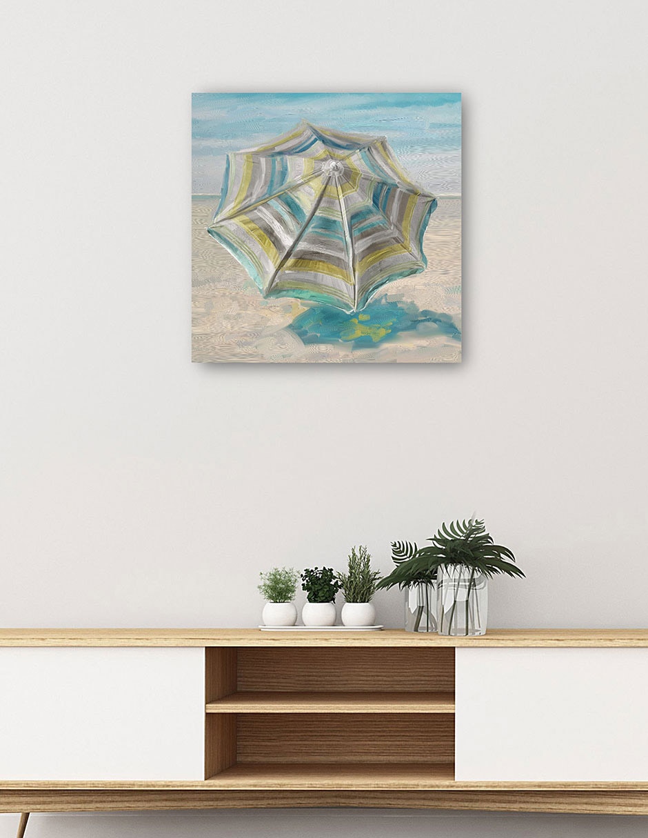 Cuadro decorativo Sombra perfecta técnica mixta Playas 5