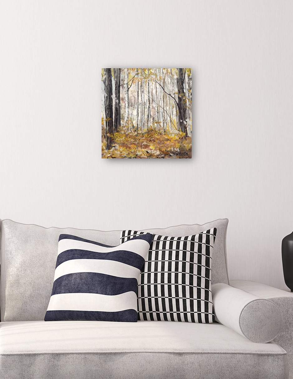 Cuadro decorativo Silencio técnica mixta Bosques 4