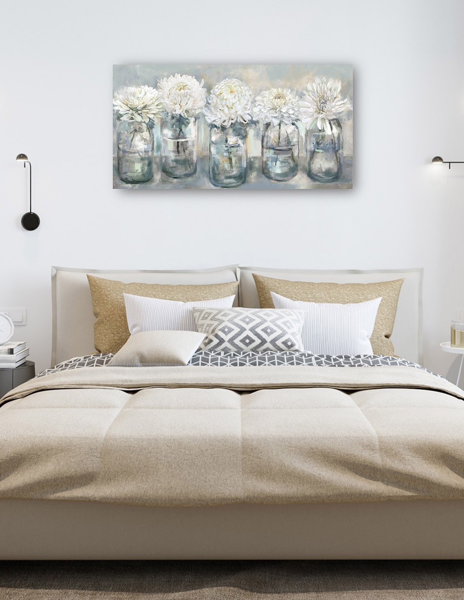Cuadro decorativo Selecciones frescas técnica mixta Floreros 6