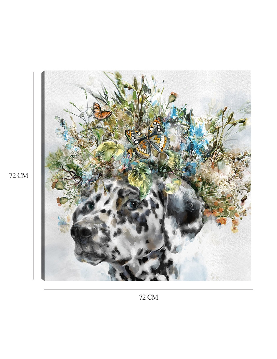 Cuadro decorativo Sabuesos de Tierra IV técnica mixta Animales Domésticos 2