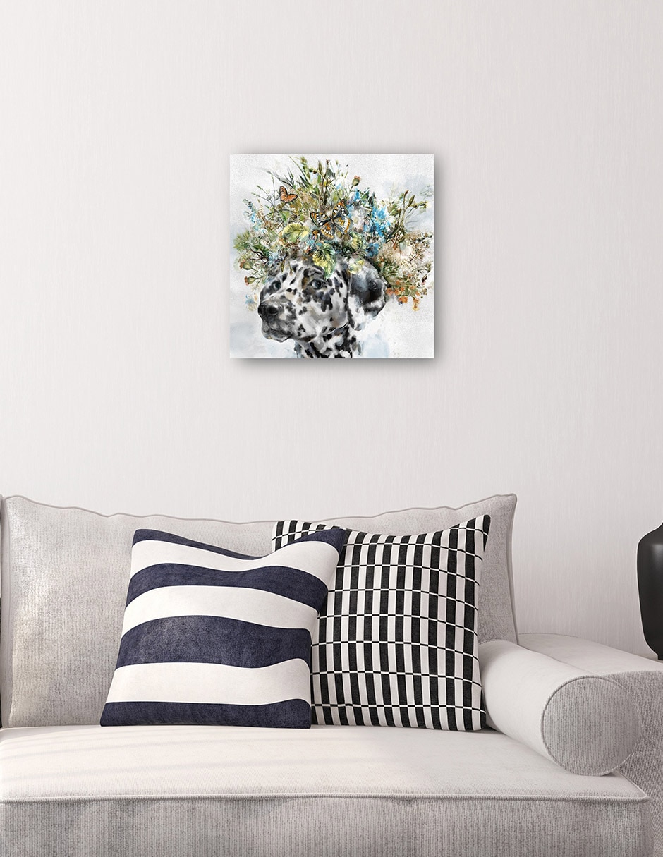 Cuadro decorativo Sabuesos de Tierra IV técnica mixta Animales Domésticos 4