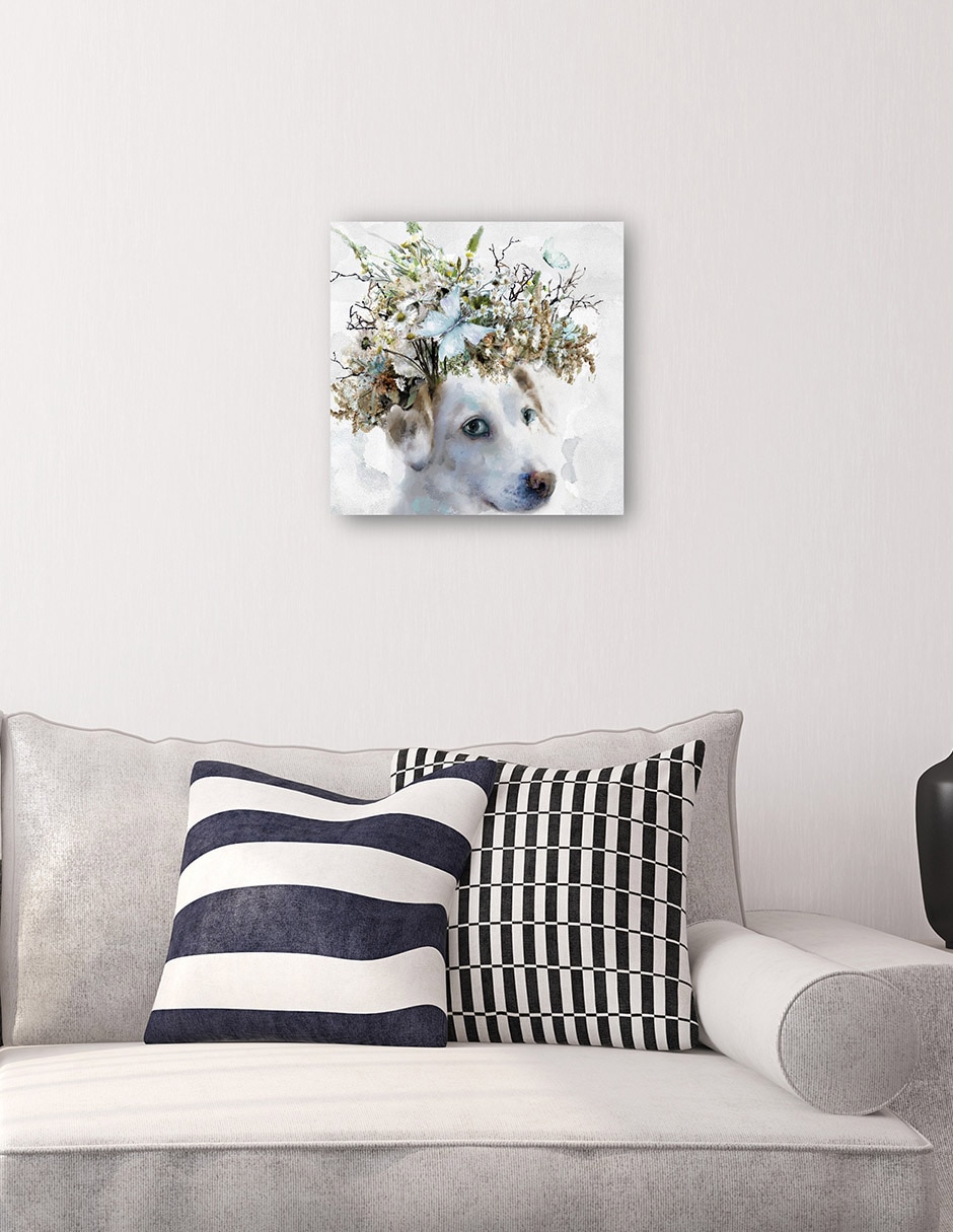 Cuadro decorativo Sabuesos de Tierra III técnica mixta Animales Domésticos 5
