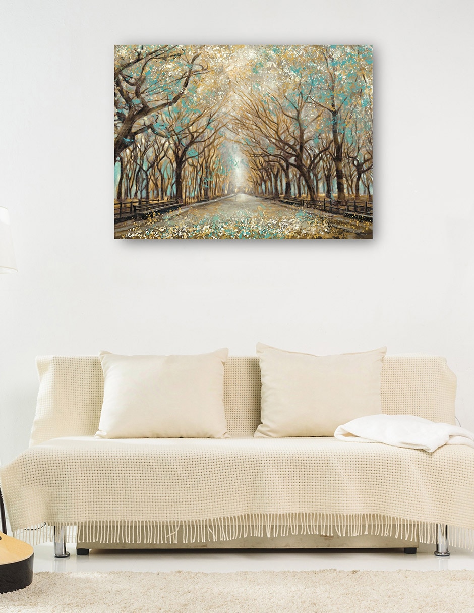 Cuadro decorativo Silencio momentáneo técnica mixta Caminos 6