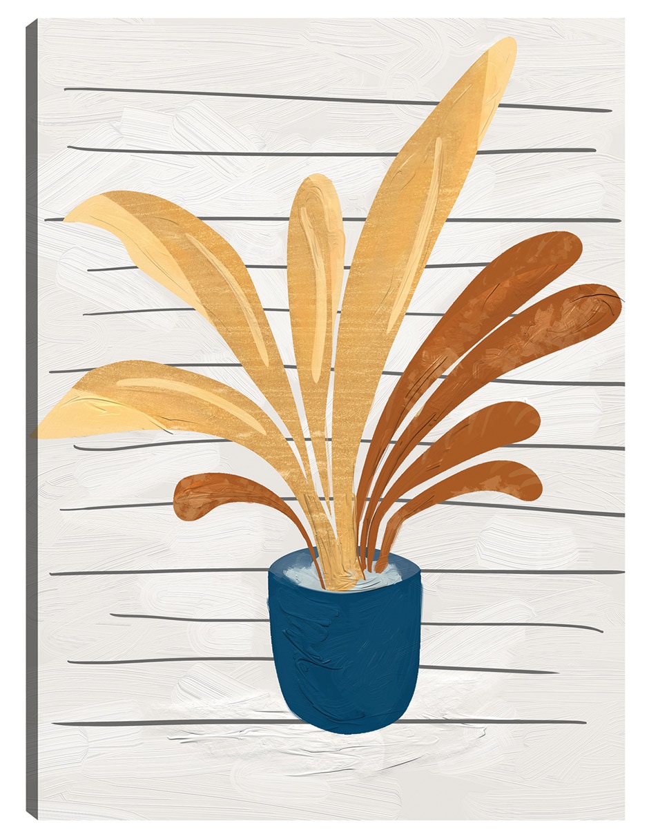 Cuadro decorativo Simple III técnica mixta Macetas Cuadro decorativo Simple III técnica mixta Macetas