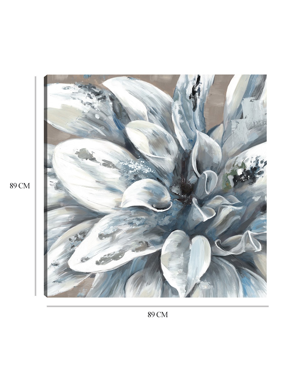 Cuadro decorativo Silver Spring I técnica mixta Floración 2