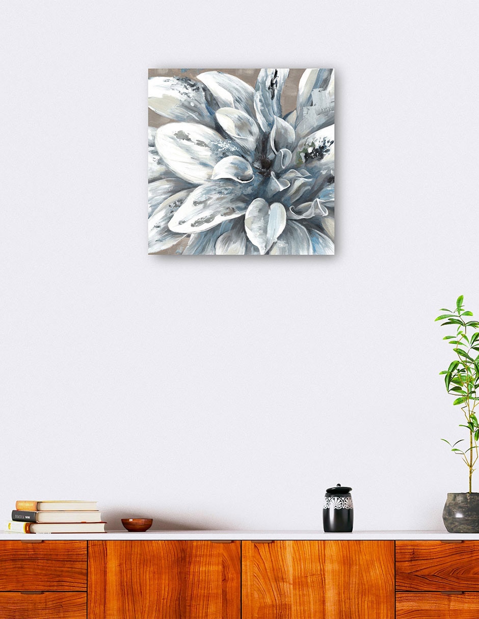 Cuadro decorativo Silver Spring I técnica mixta Floración 6