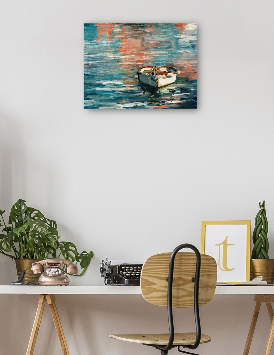 Cuadro decorativo Soledad yo técnica mixta Lagos 3