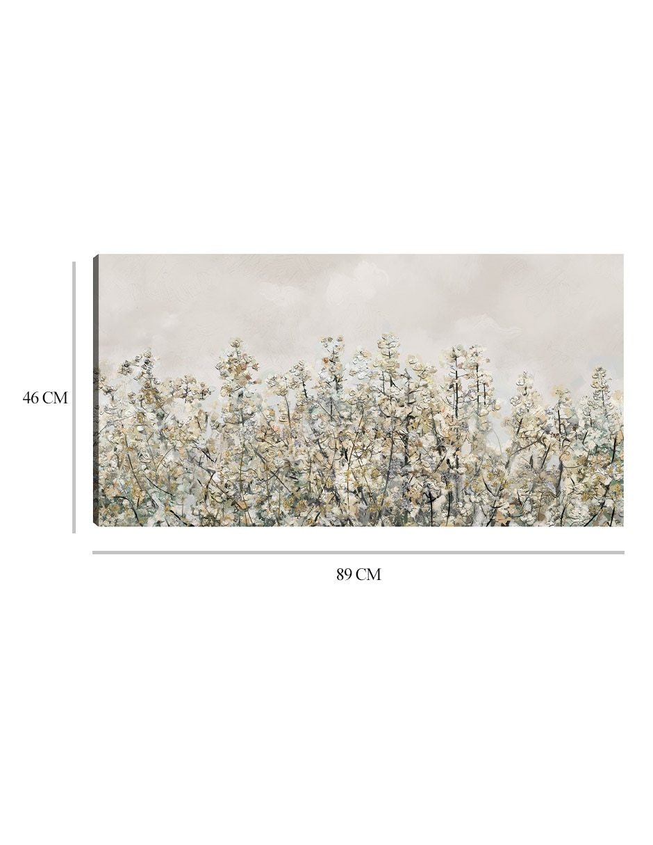 Cuadro decorativo Silencio del prado técnica mixta Primavera 9