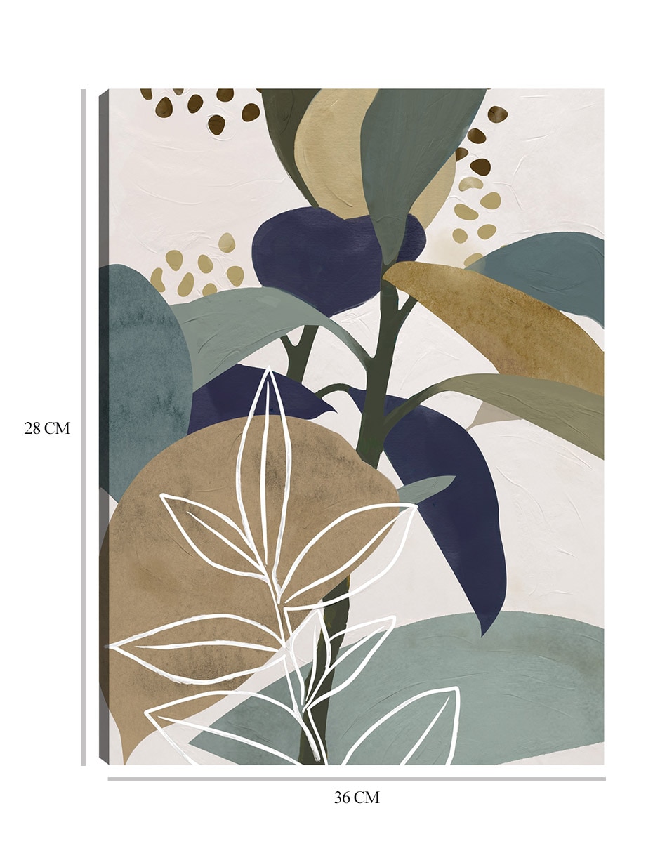 Cuadro decorativo Sueños de la isla II técnica mixta Floración 2