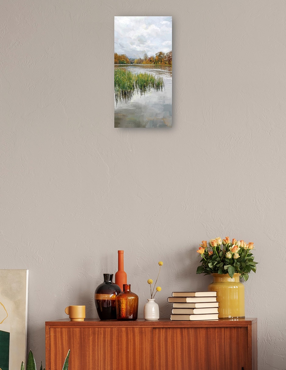 Cuadro decorativo Transiciones técnica mixta Lagos 4