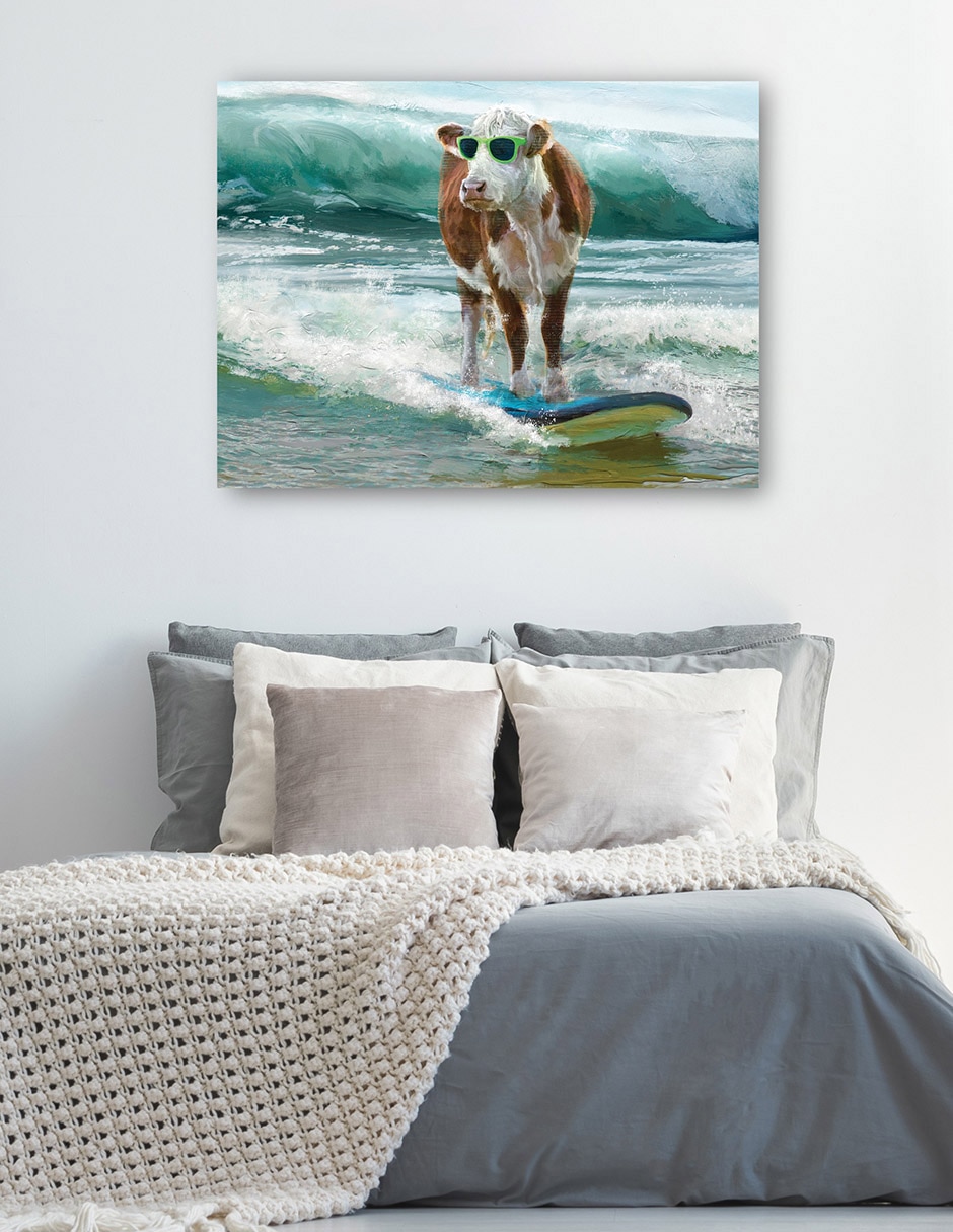 Cuadro decorativo Surf & Turf técnica mixta Playas 5