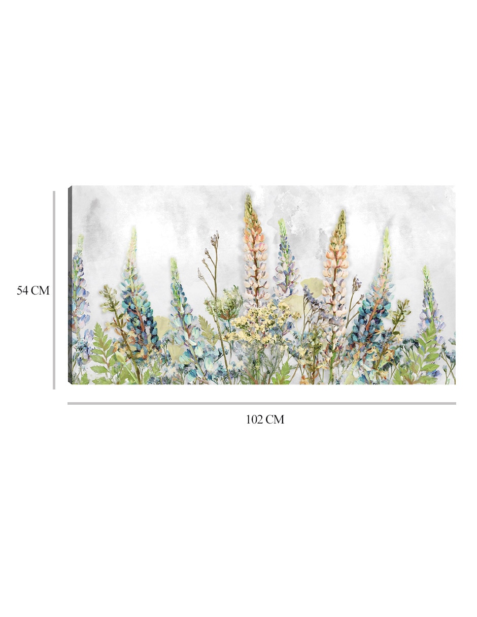 Cuadro decorativo Sueños salvajes técnica mixta Primavera 9
