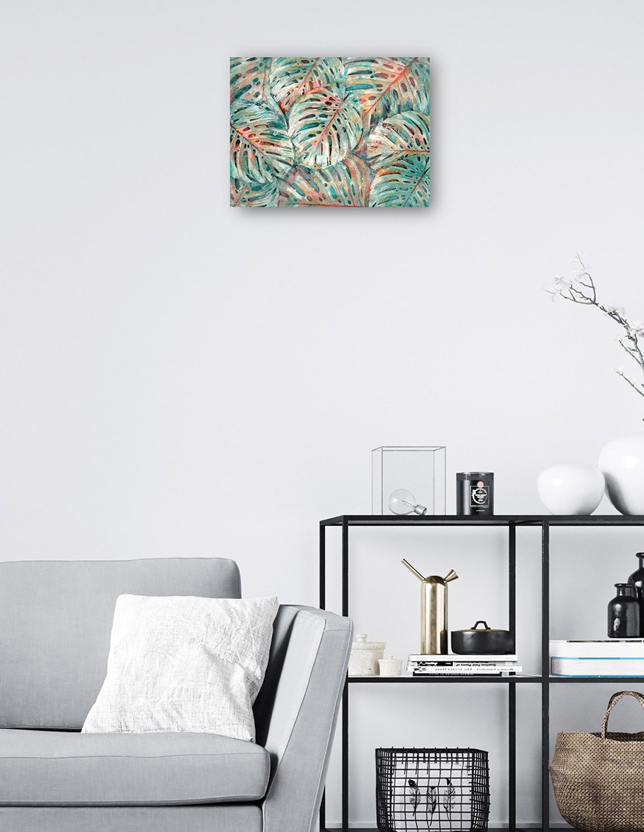 Cuadro decorativo Sueño tropical técnica mixta Floración 2