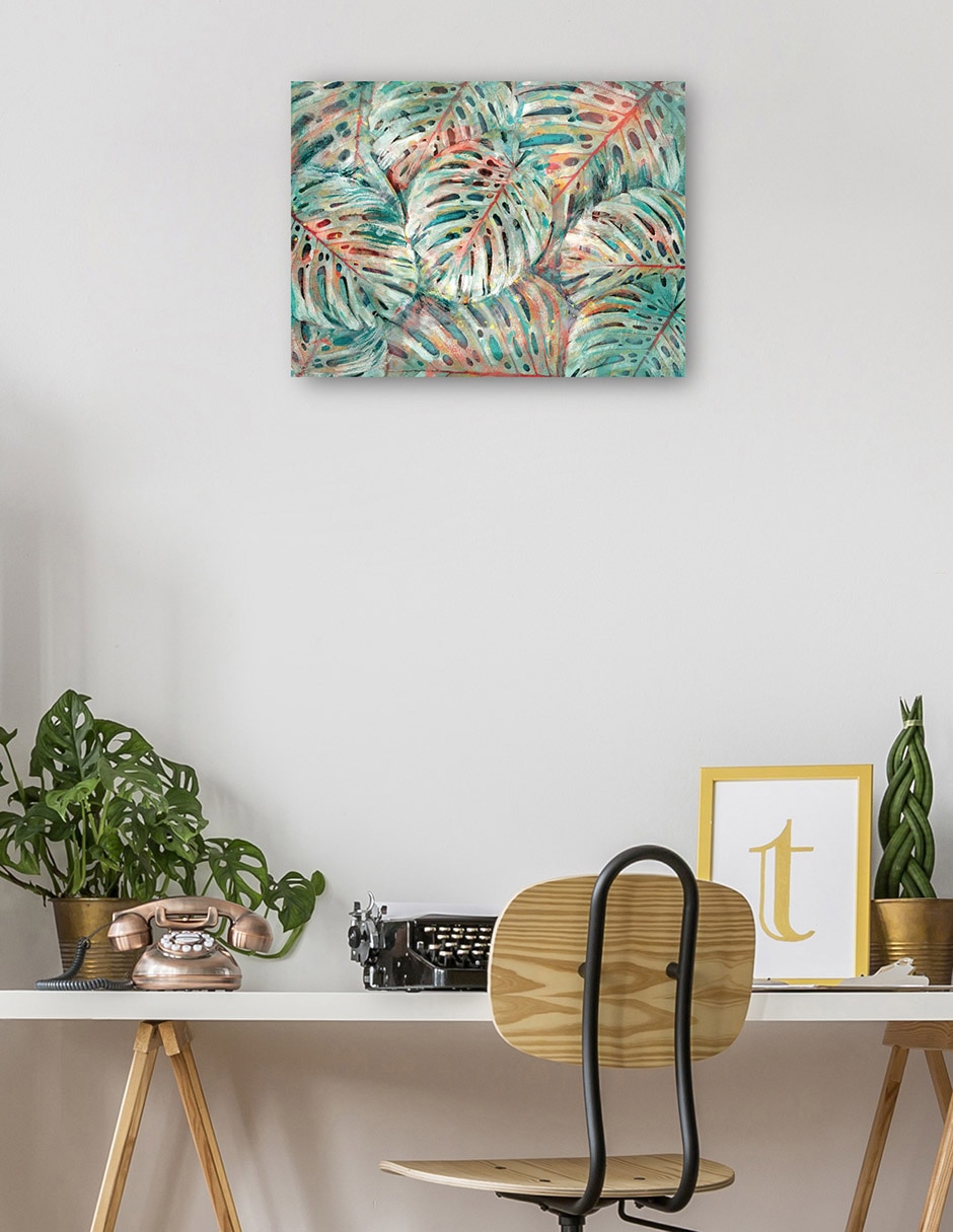 Cuadro decorativo Sueño tropical técnica mixta Floración 3