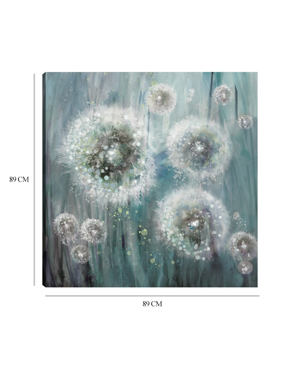 Cuadro decorativo Sueño de diente de león técnica mixta Floración 2