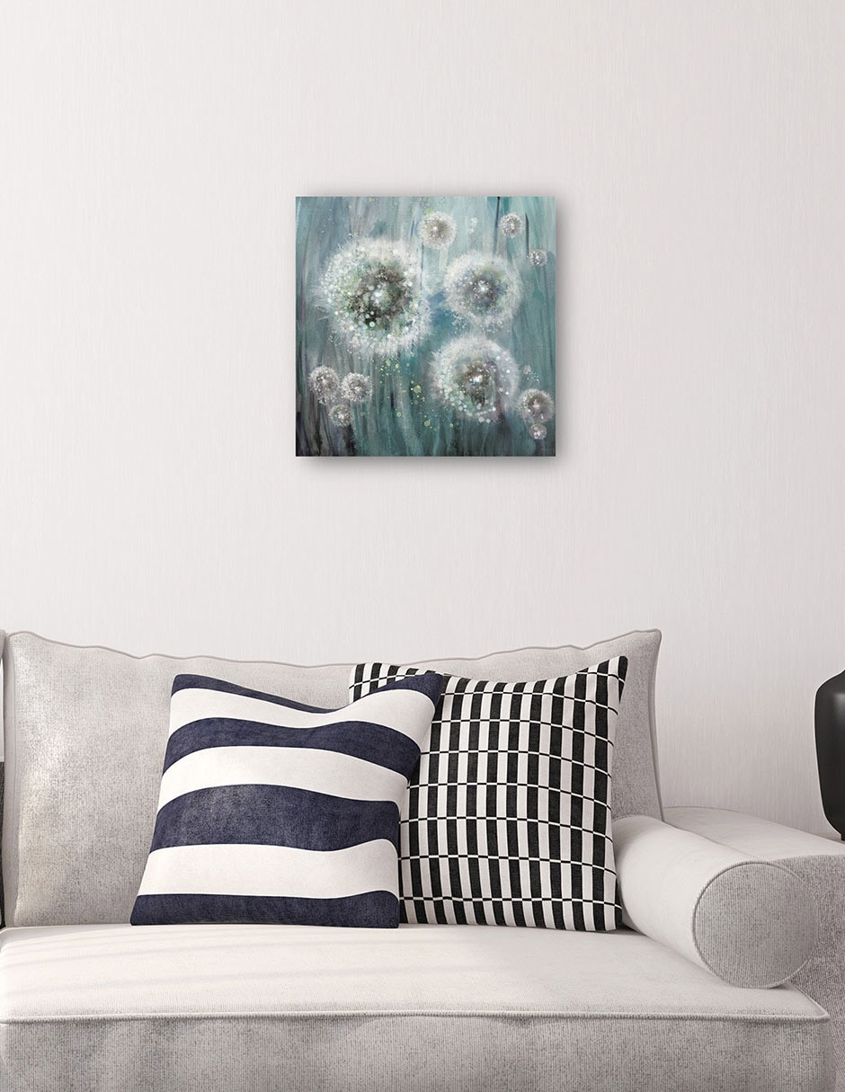 Cuadro decorativo Sueño de diente de león técnica mixta Floración 4