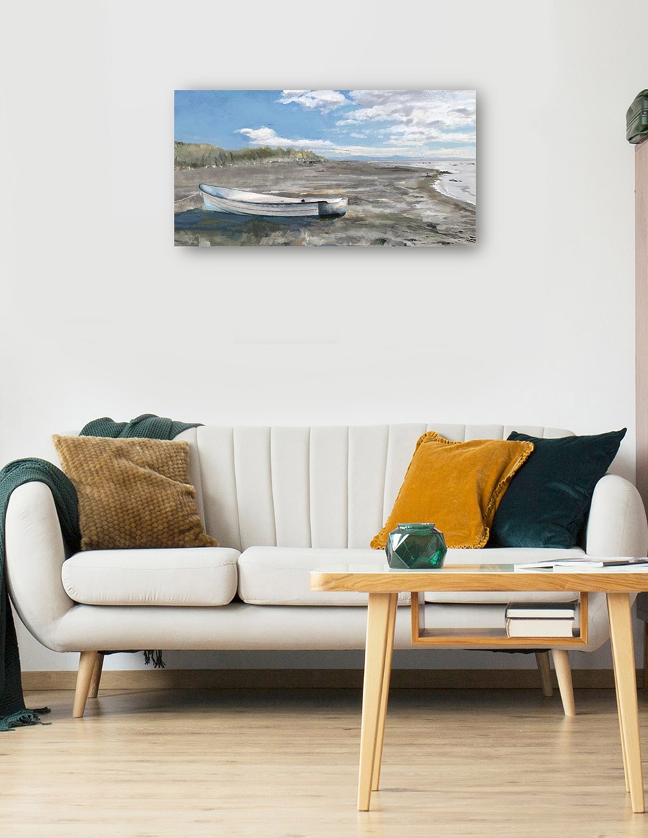 Cuadro decorativo Tranquilidad de espíritu técnica mixta Lagos 5