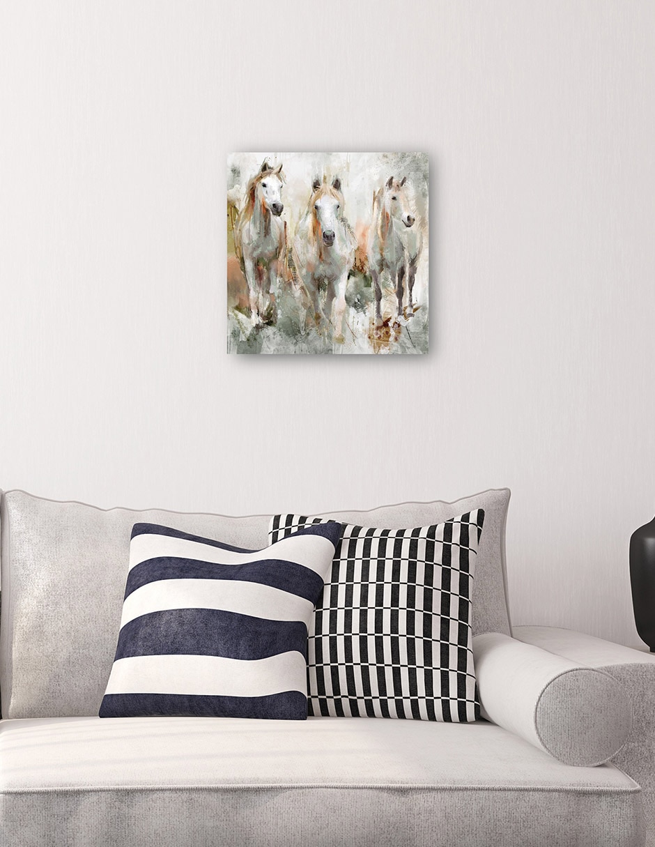 Cuadro decorativo Trifecta técnica mixta Animales Domésticos 4