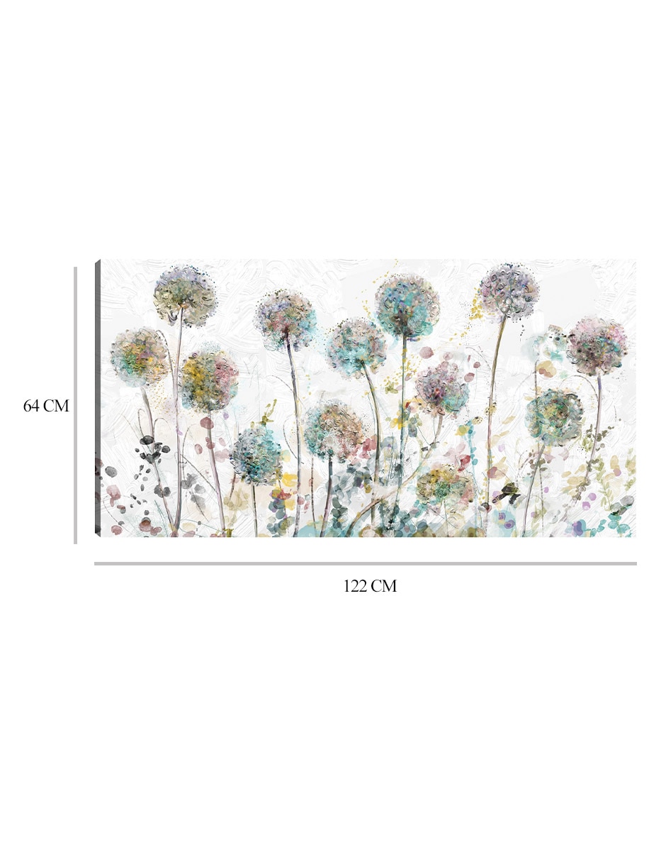 Cuadro decorativo Susurros técnica mixta Primavera 2