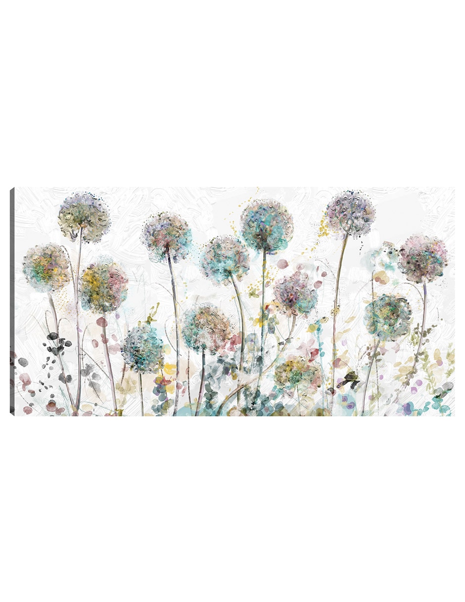 Cuadro decorativo Susurros técnica mixta Primavera