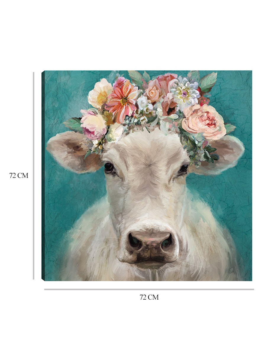 Cuadro decorativo Vacas de lujo I técnica mixta Animales Domésticos 2