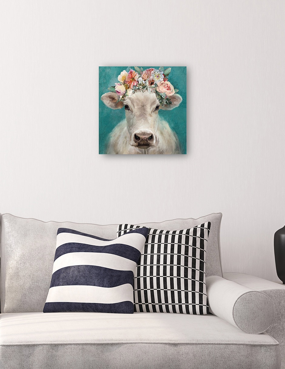 Cuadro decorativo Vacas de lujo I técnica mixta Animales Domésticos 4