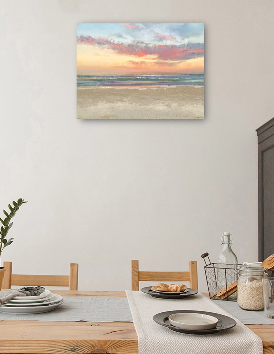 Cuadro decorativo Soñar con anochecer técnica mixta Crepúsculo 4