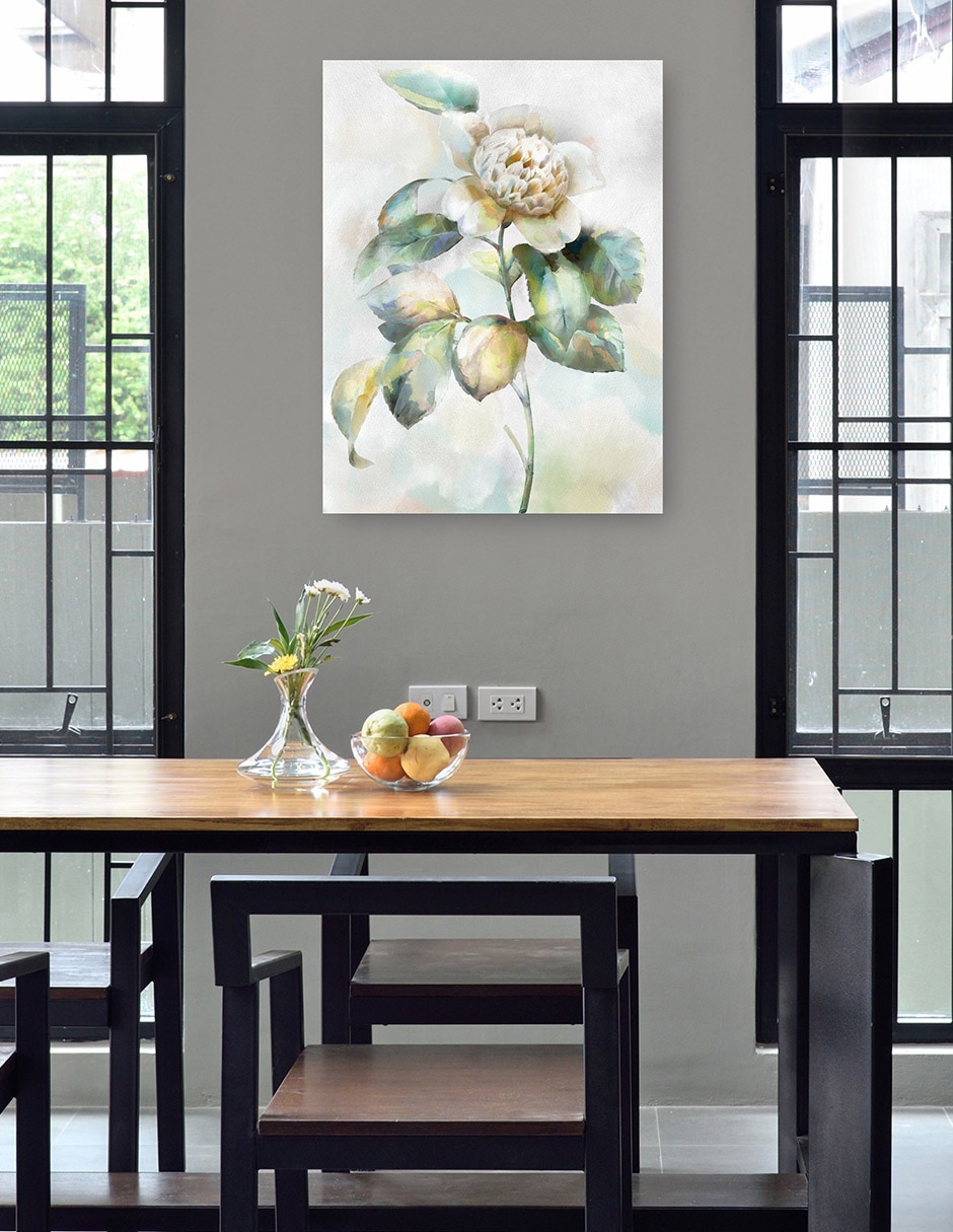Cuadro decorativo Susurros botánicos I técnica mixta Floración 4