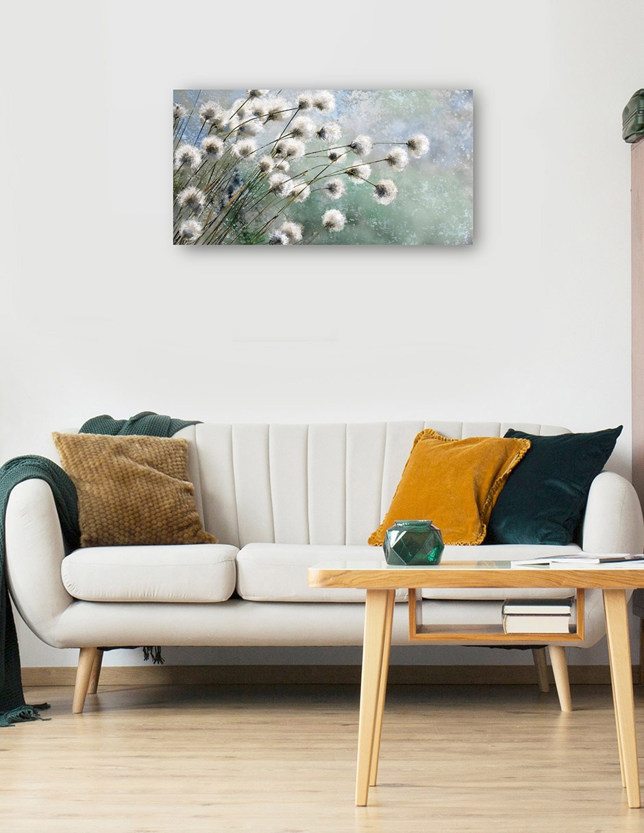 Cuadro decorativo Susurro de primavera técnica mixta Floración 5