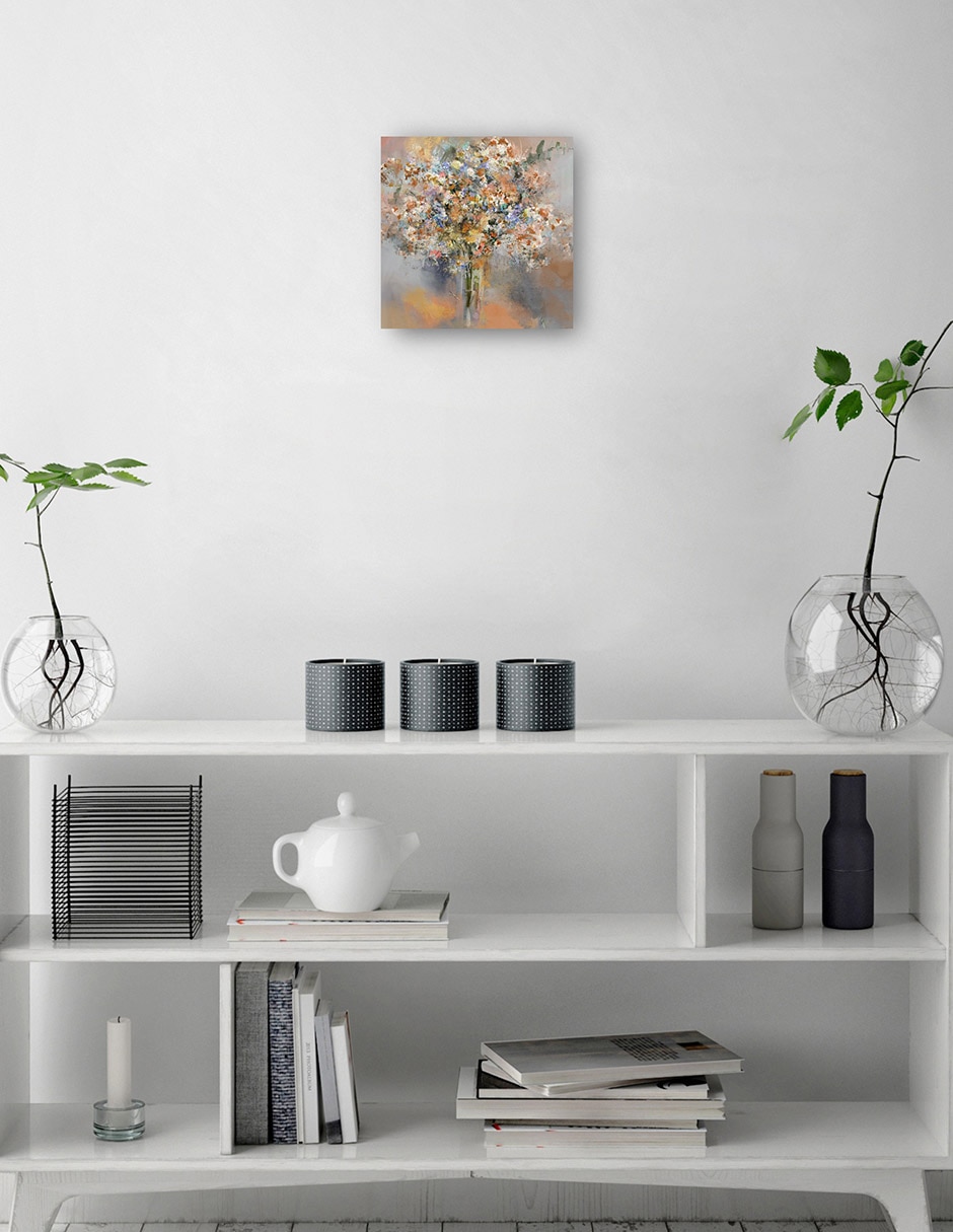 Cuadro decorativo Tribeca II técnica mixta Floreros 2