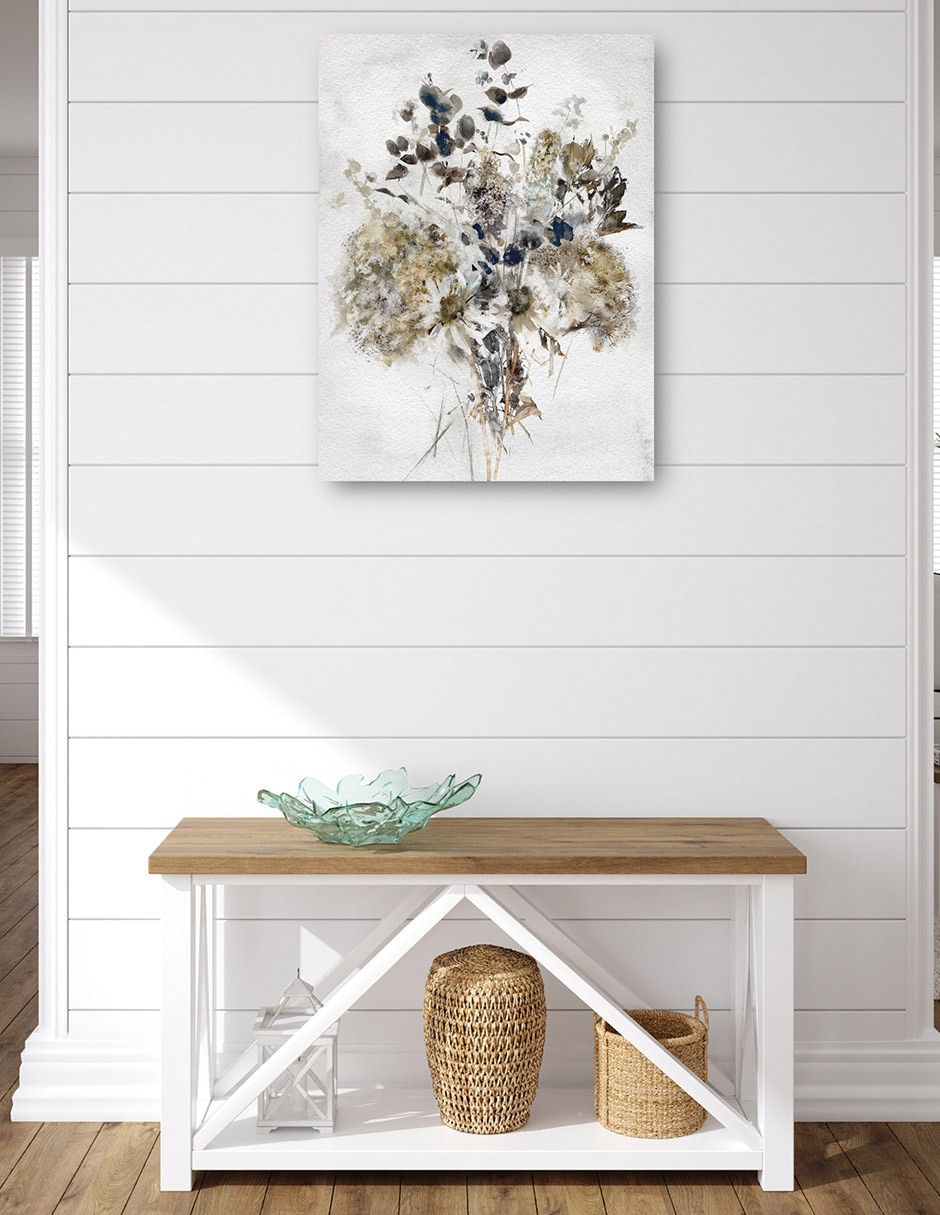 Cuadro decorativo Suave brisa técnica mixta Floreros 4