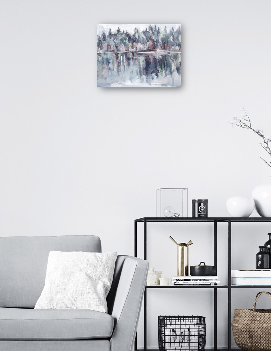 Cuadro decorativo técnica mixta Lagos 2