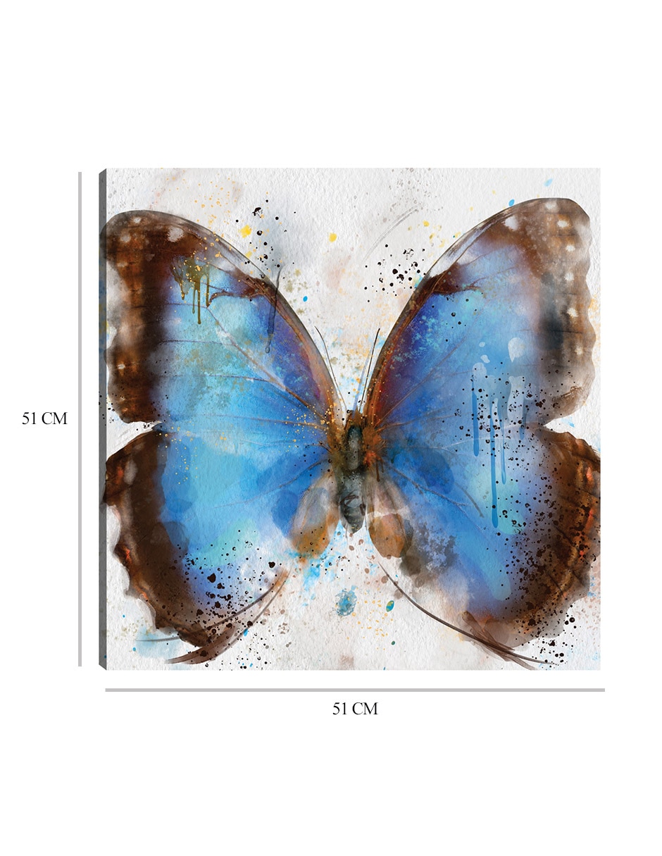 Cuadro decorativo Vuelos de Fancy III técnica mixta Vida Silvestre 9