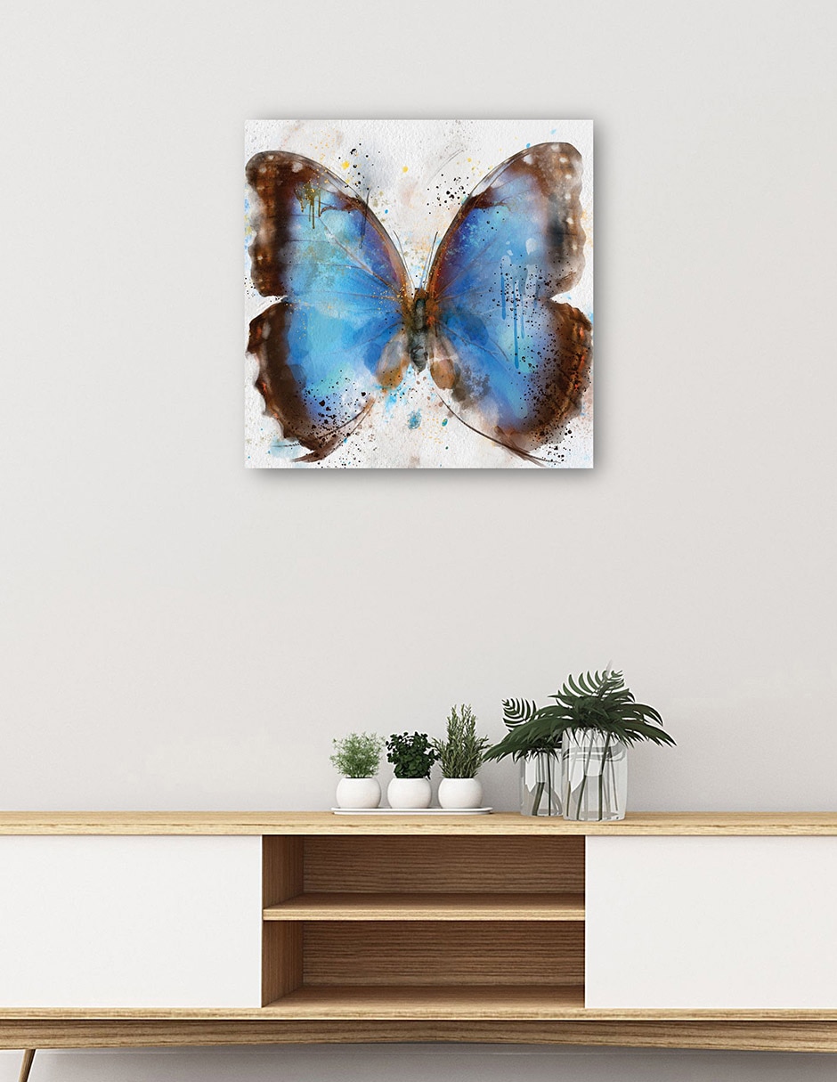Cuadro decorativo Vuelos de Fancy III técnica mixta Vida Silvestre 5