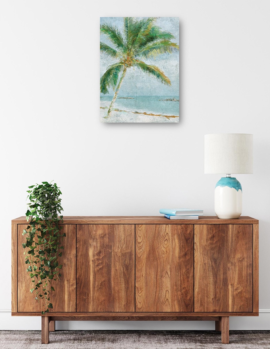 Cuadro decorativo Vibraciones de la isla técnica mixta Trópico 2