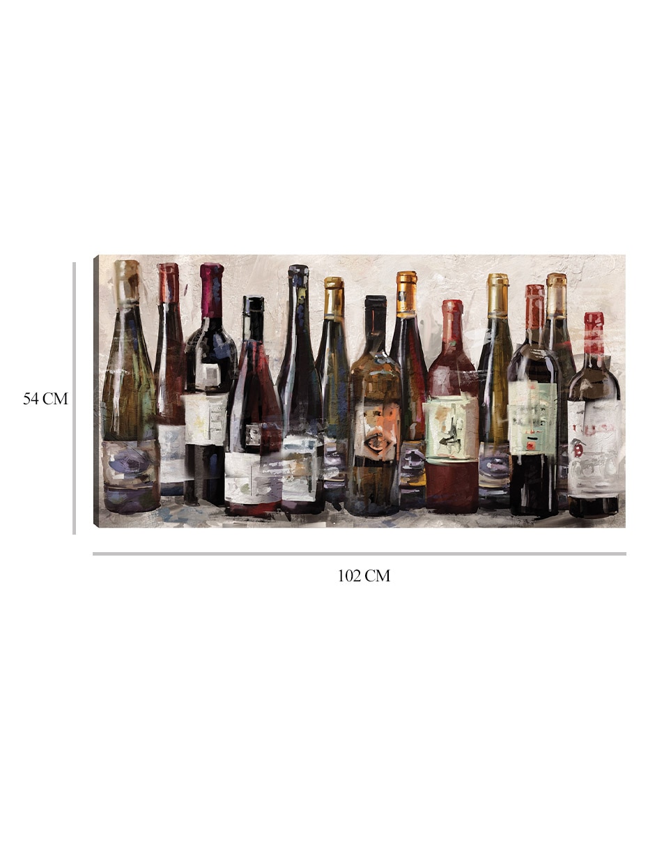 Cuadro decorativo Vinología técnica mixta Viticultura 3