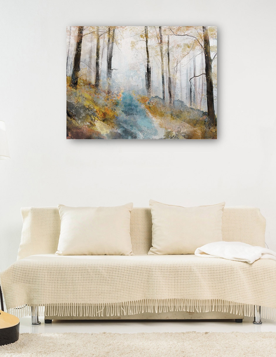 Cuadro decorativo Viaje suave técnica mixta Caminos 6