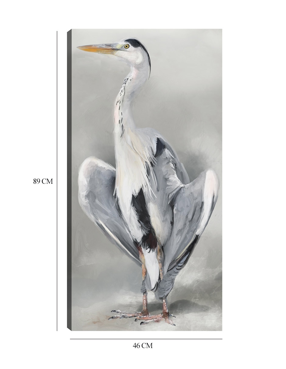Cuadro decorativo Vigilancia II técnica mixta Aves Silvestres 3