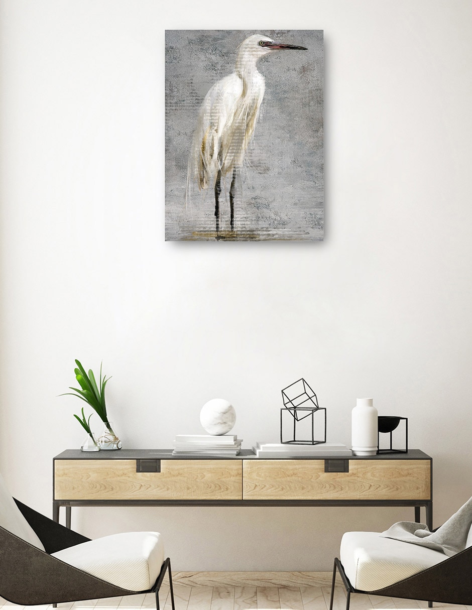 Cuadro decorativo Vigilantes de la playa técnica mixta Aves Silvestres 3