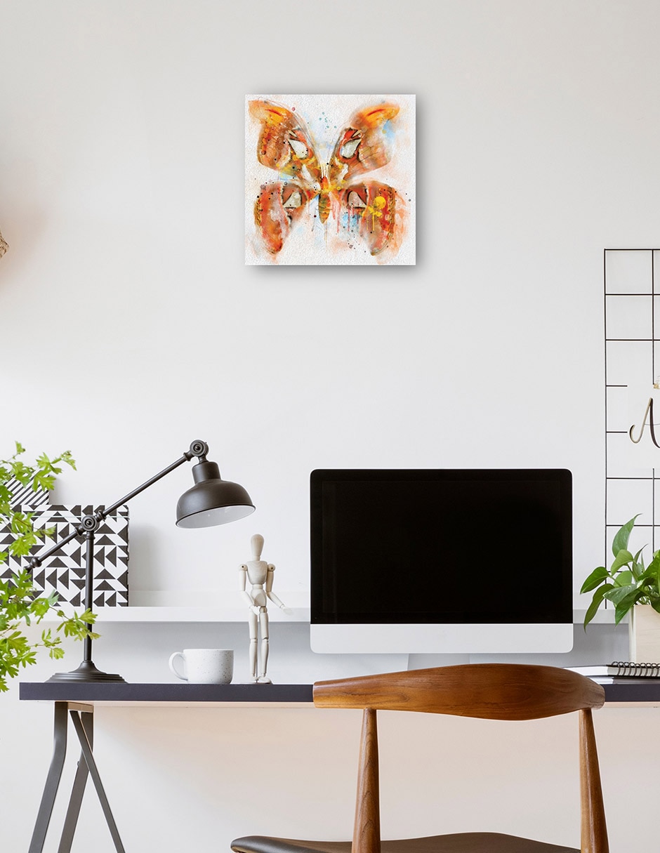 Cuadro decorativo Vuelos de Fancy I técnica mixta Vida Silvestre 3