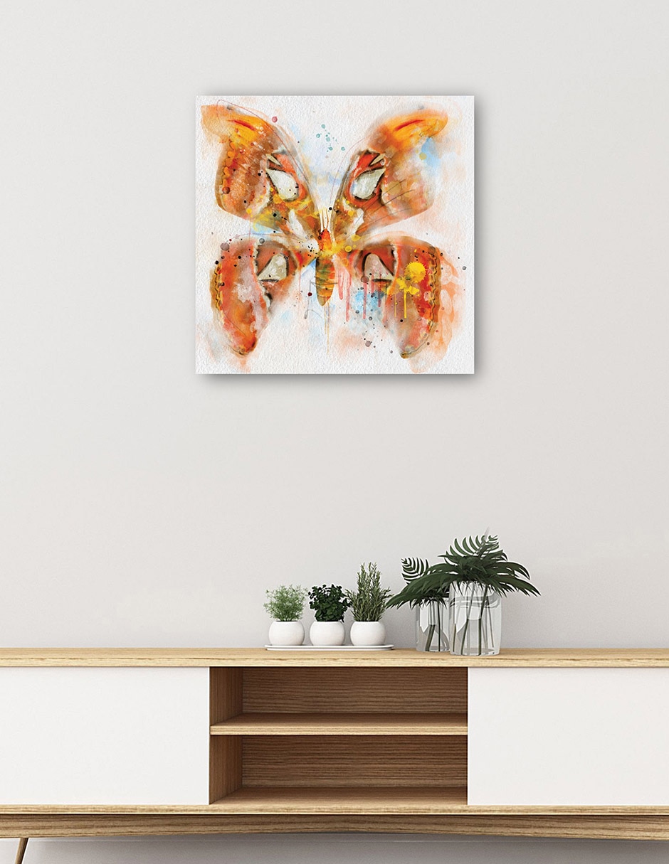 Cuadro decorativo Vuelos de Fancy I técnica mixta Vida Silvestre 5