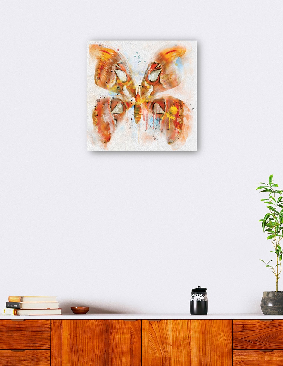 Cuadro decorativo Vuelos de Fancy I técnica mixta Vida Silvestre 6